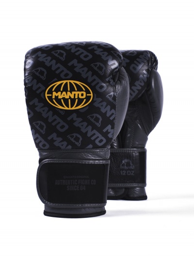 Боксерские перчатки Manto Ace - Black