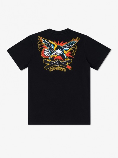 Футболка MANTO x Panku Eagle - Black