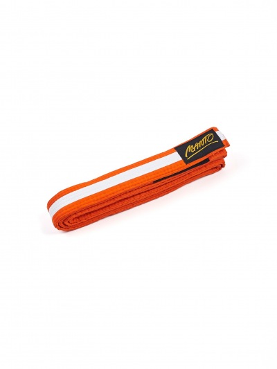 Детский пояс Manto Tag - Orange/White Stripe