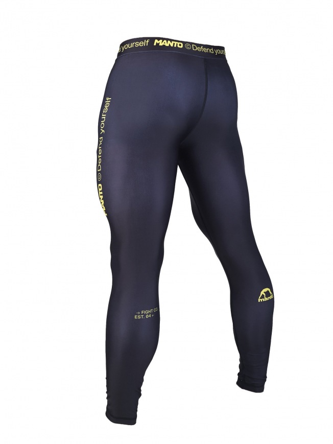 Компрессионные штаны Manto Alpha - Black | Фото 1