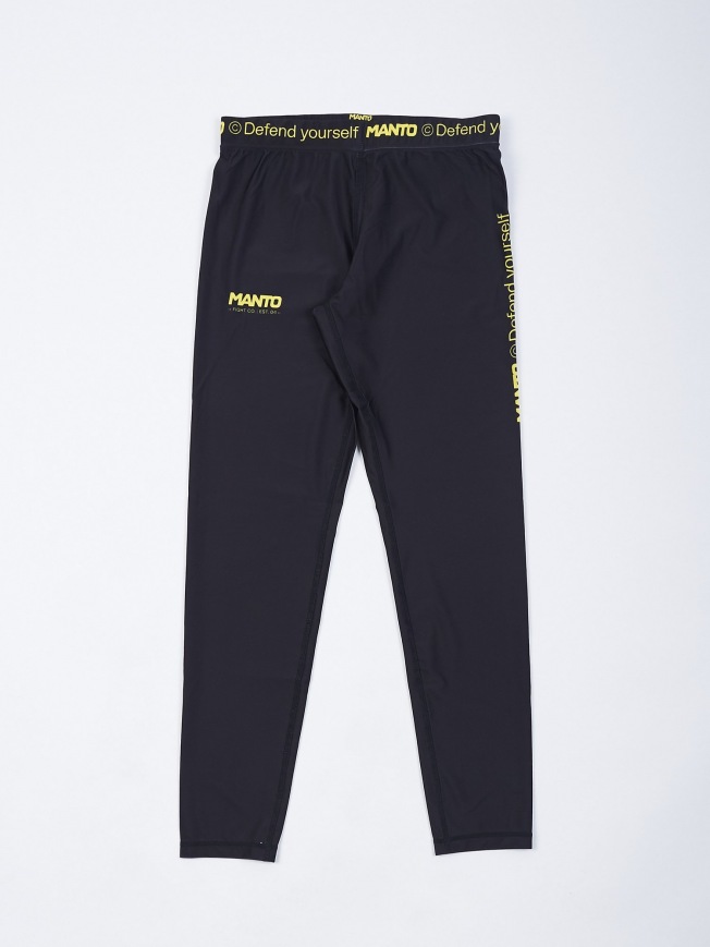 Компрессионные штаны Manto Alpha - Black | Фото 2