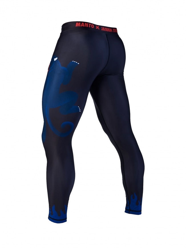 Компрессионные штаны Manto Night Out - Black | Фото 2