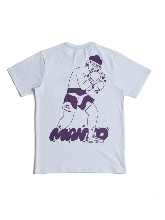 Футболка Manto Lutek Boxer - White | Фото 1
