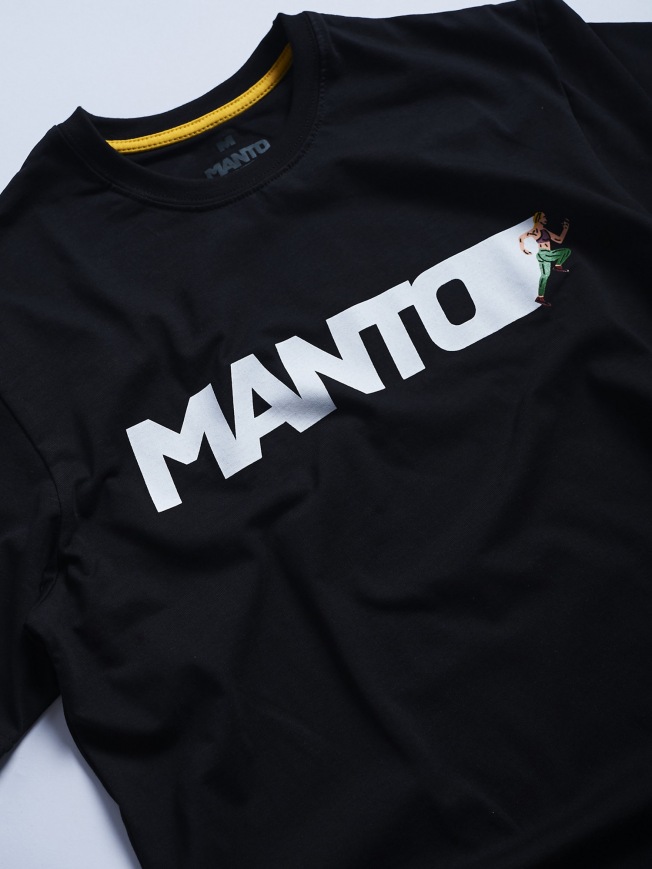 Футболка Manto Run - Black | Фото 1