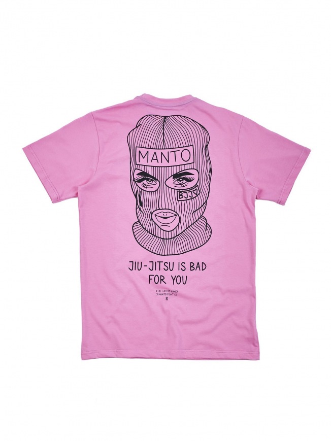 Футболка Manto Ktof Balaclava - Pink