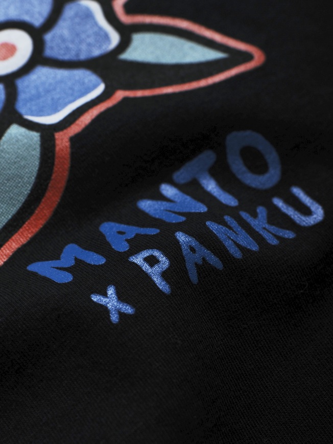 Футболка Manto Panku Rip - Black | Фото 2