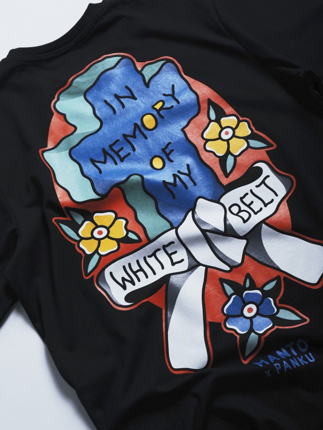 Футболка Manto Panku Rip - Black | Фото 3