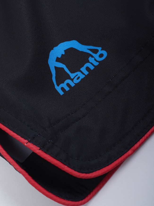 Шорты для единоборств Manto Stripe 2.0 - Black/Red | Фото 3