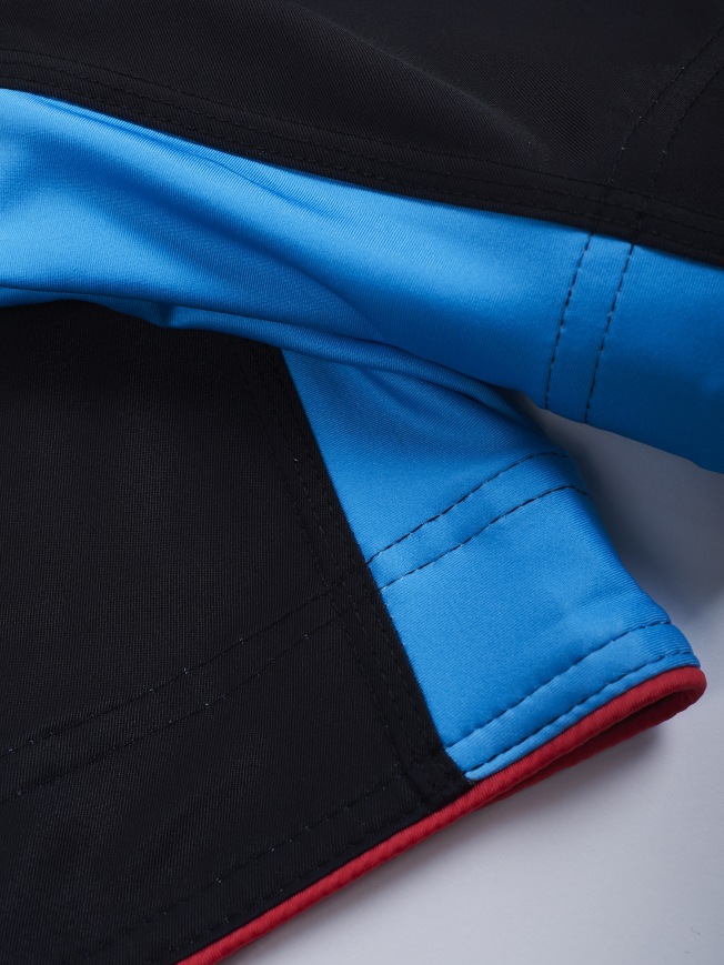 Шорты для единоборств Manto Stripe 2.0 - Black/Red | Фото 4