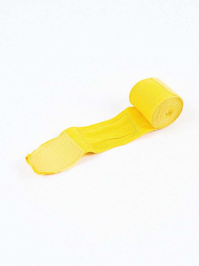 Бинты боксерские Manto Defend V2 - Yellow (4m) | Фото 4