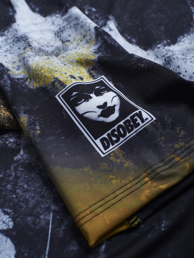 Рашгард Manto Disobey SS - Black | Фото 7