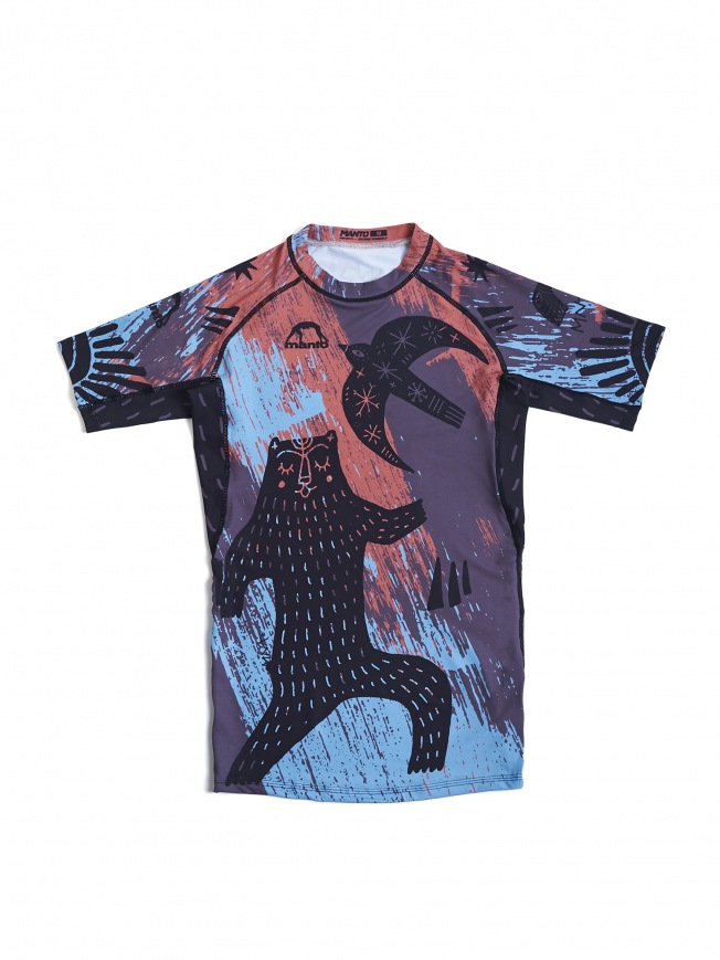 Рашгард Manto Livings SS - Multicolor | Фото 3