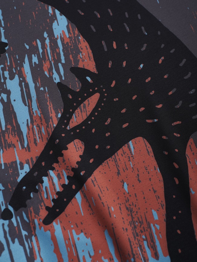 Рашгард Manto Livings SS - Multicolor | Фото 4