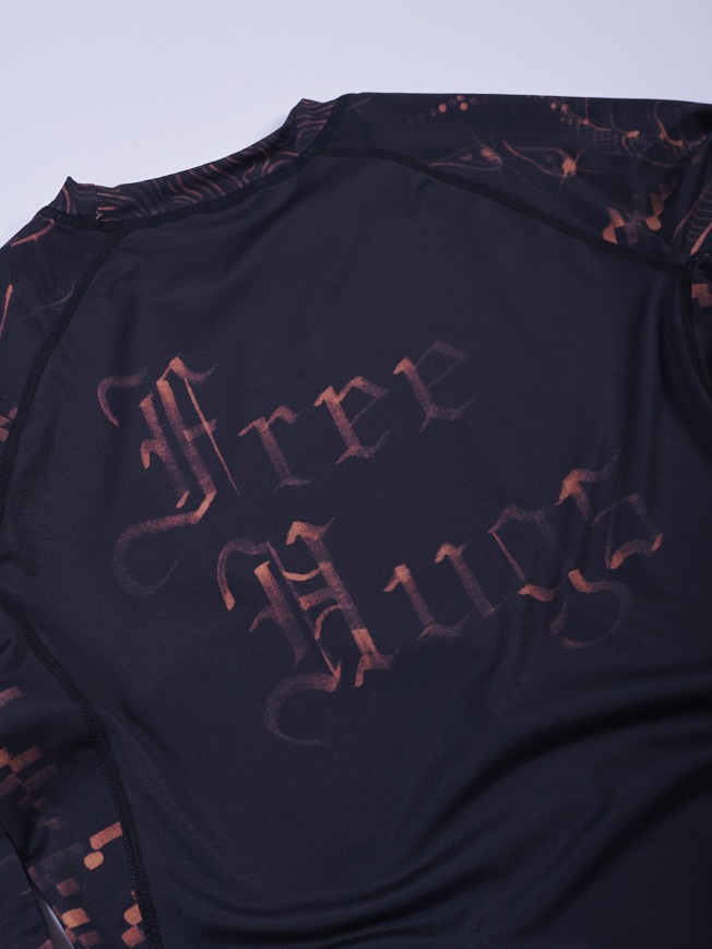 Рашгард Manto Free Hugs LS - Black | Фото 3