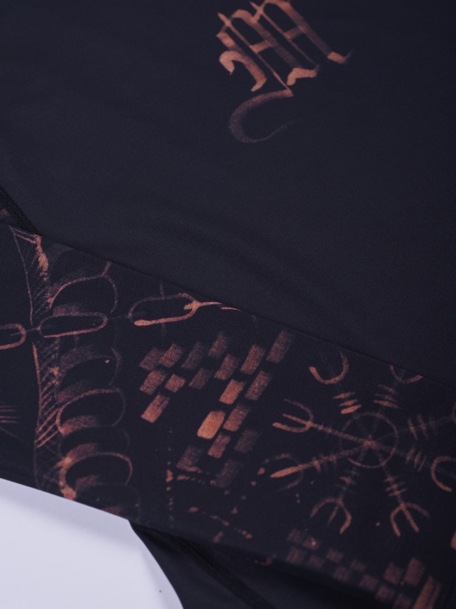 Рашгард Manto Free Hugs LS - Black | Фото 4