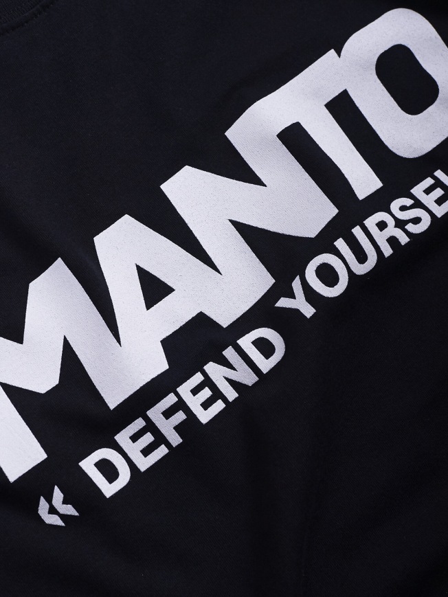 Футболка Manto Logotype Defend - Black | Фото 3