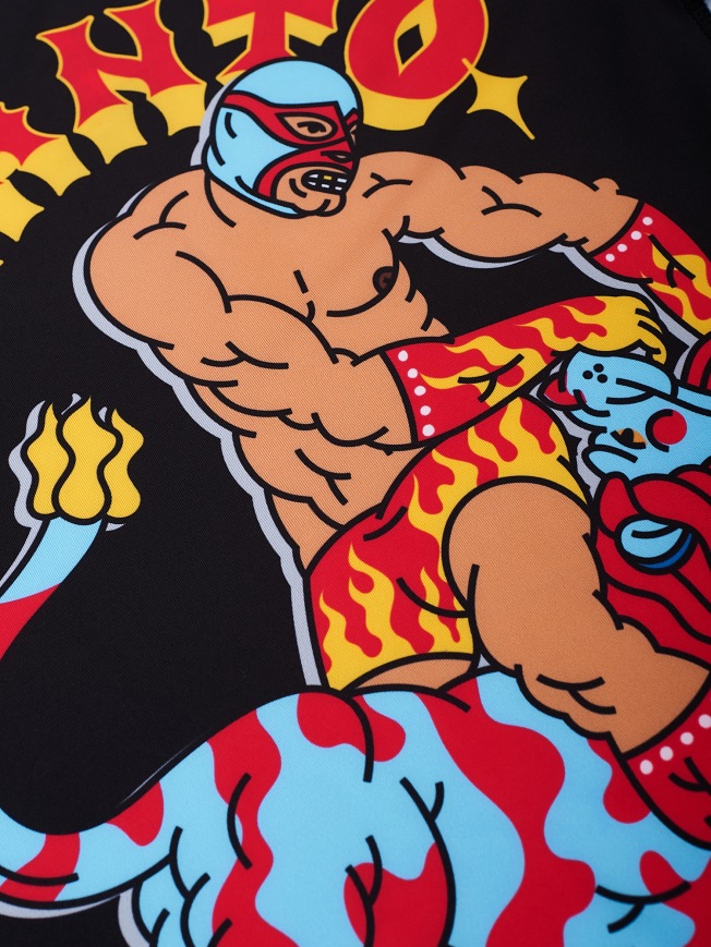 Рашгард Manto Lutador LS - Black | Фото 4