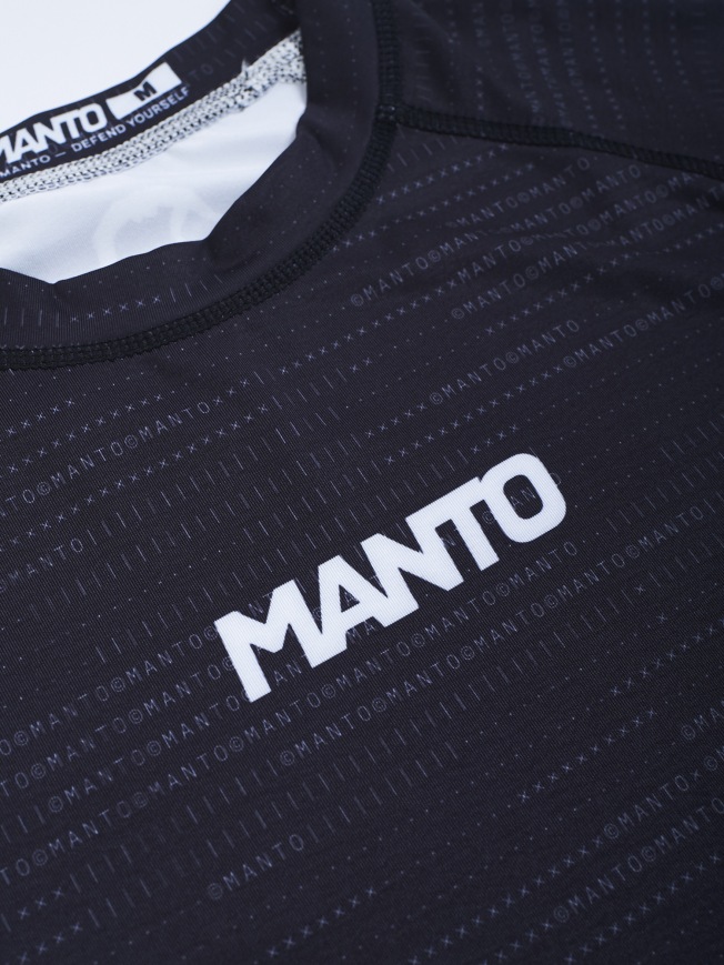 Рашгард Manto Overload SS - Black | Фото 5