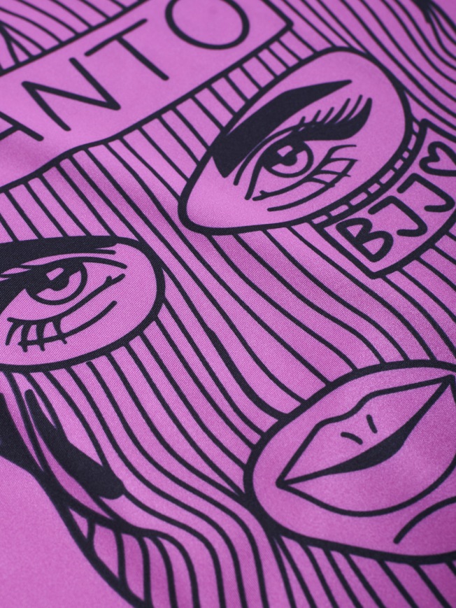 Рашгард Manto Ktof Balaclava SS - Pink | Фото 8