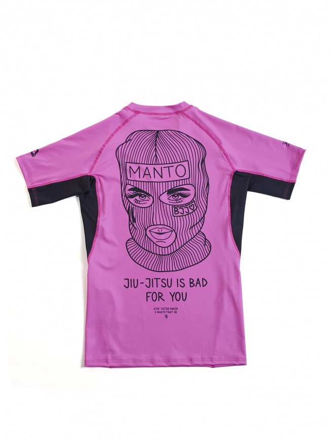 Рашгард Manto Ktof Balaclava SS - Pink | Фото 2