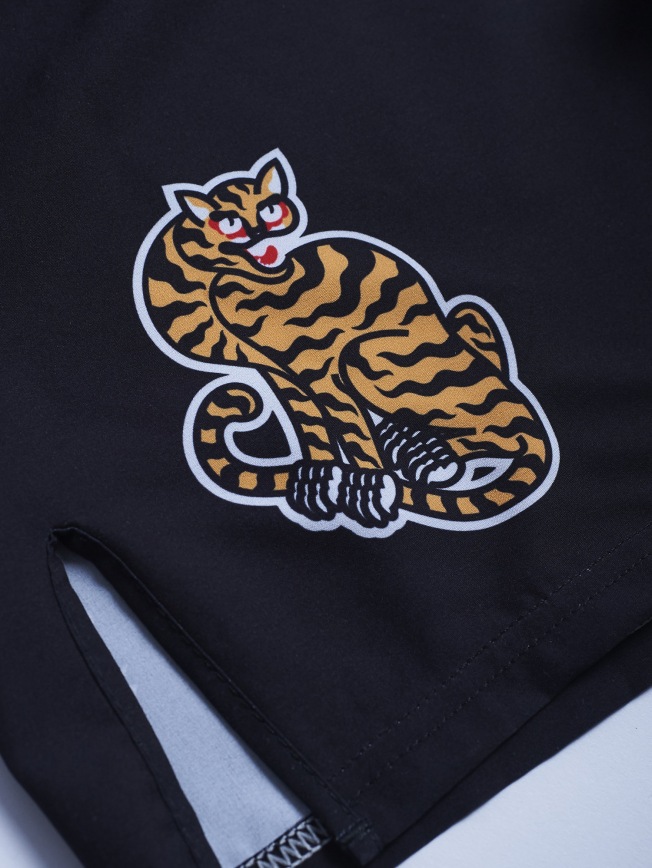 Шорты ММА Manto Tigers - Black | Фото 7