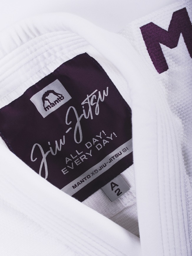 Кимоно для BJJ Manto X5 - White | Фото 10