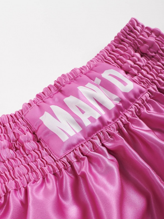 Тайские шорты Manto Muay Thai Dual - Pink | Фото 2