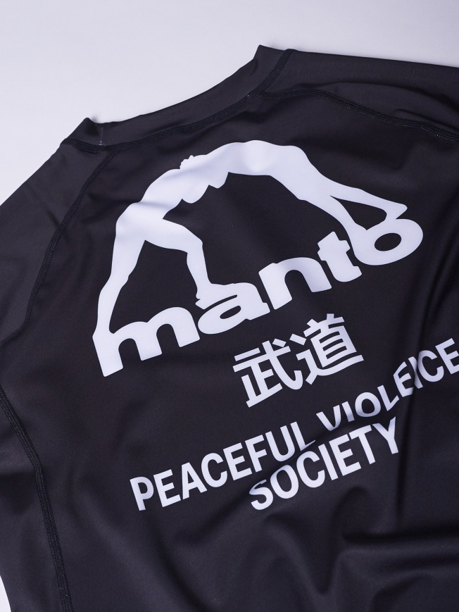 Рашгард Manto Society - Black | Фото 2