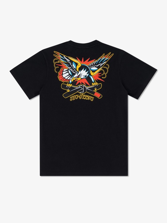 Футболка MANTO x Panku Eagle - Black
