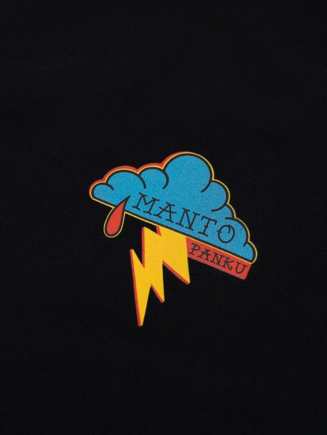 Футболка MANTO x Panku Eagle - Black | Фото 2