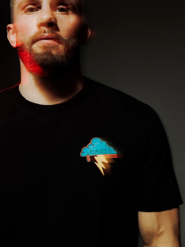 Футболка MANTO x Panku Eagle - Black | Фото 5