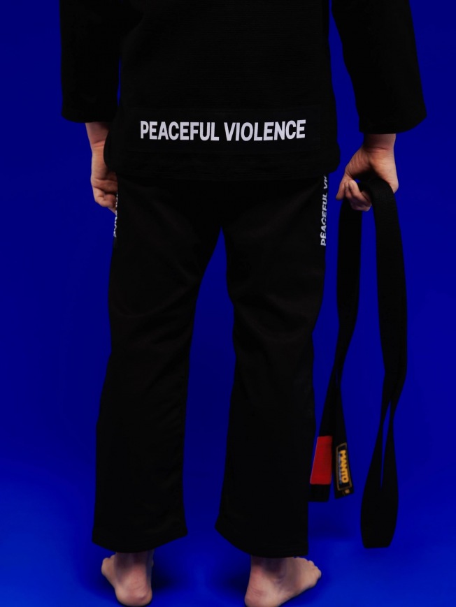 Кимоно для джиу-джитсу Manto Society - Black | Фото 12