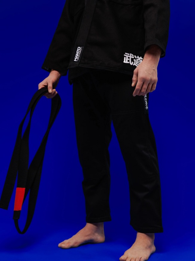 Кимоно для джиу-джитсу Manto Society - Black | Фото 13