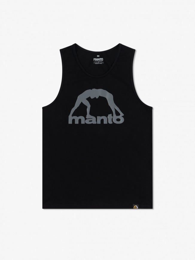 Майка повседневная мужская, спортивная Manto Vibe 25 - Black