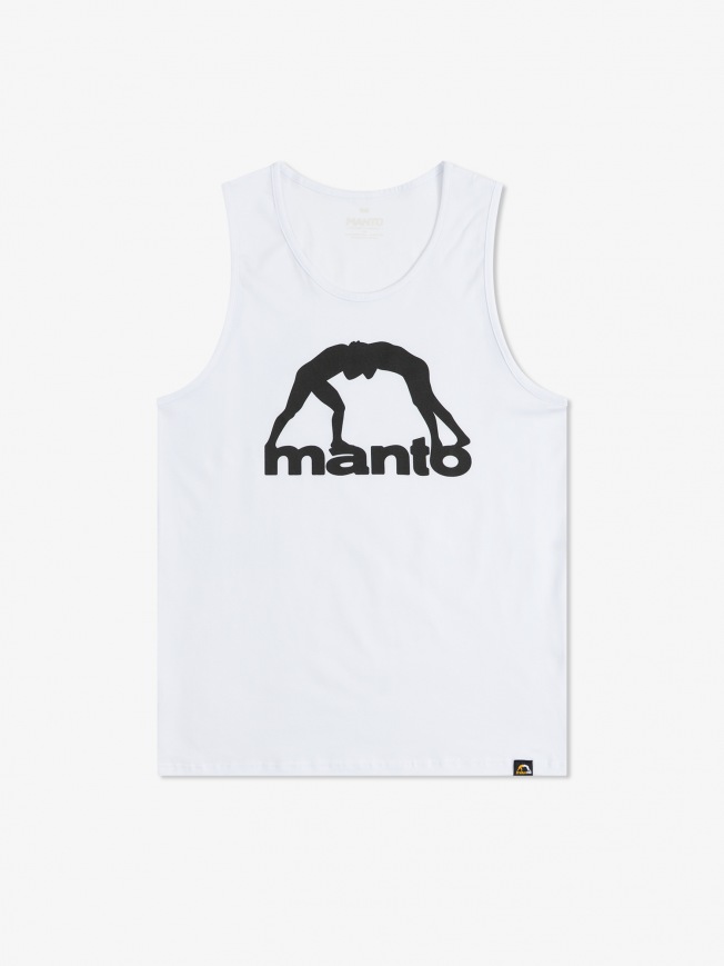 Майка повседневная мужская, спортивная Manto Vibe 25 - White