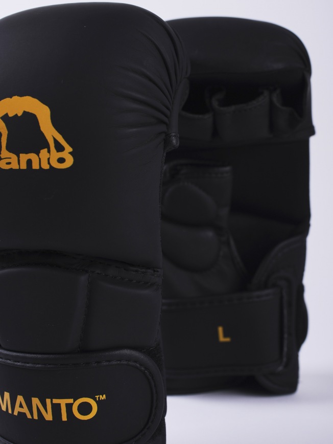 Перчатки ММА Manto Essential - Black/Orange | Фото 4