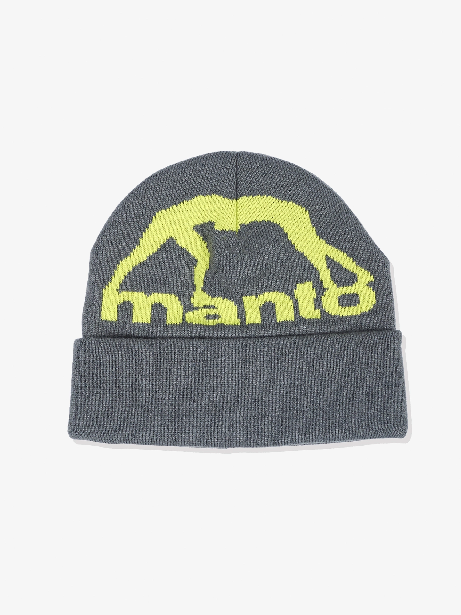 Шапка бини Manto Big Logo - Grey