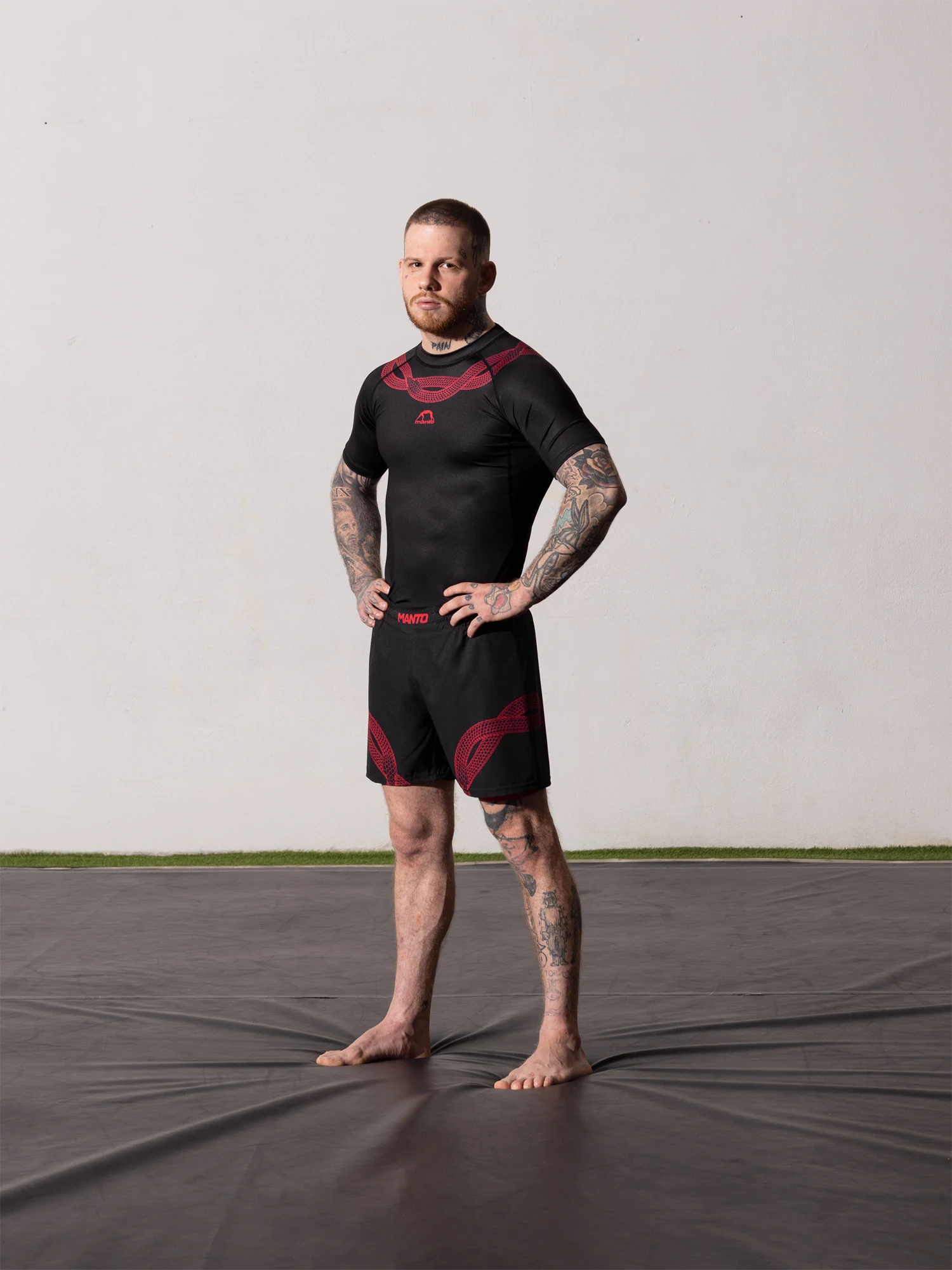 Рашгард Manto Uroboros - Black | Фото 6