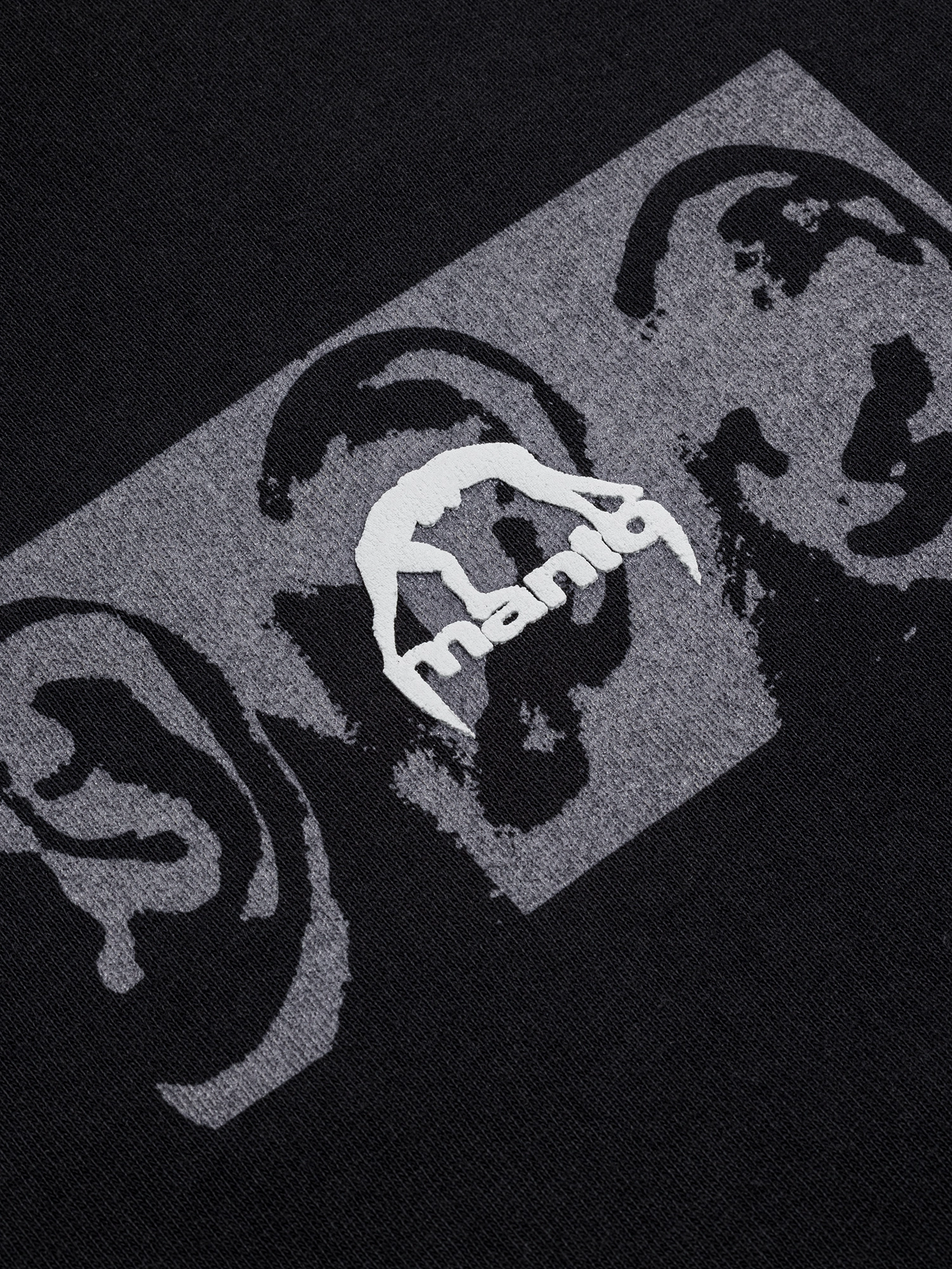 Футболка Manto Redza Peace Oversize - Black | Фото 2
