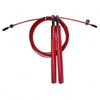 Скакалка скоростная EXPERT X-Rope (XR08D-красный, ручки металл)