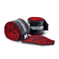 Бинты боксерские Fight Expert Fancy - Red/Black (3.5m)