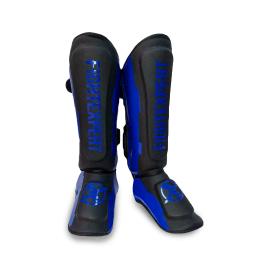 Шингарды Fight Expert Matt - Black/Blue