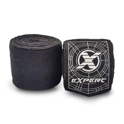 Бинты боксерские Fight Expert Rival - Black (3m)