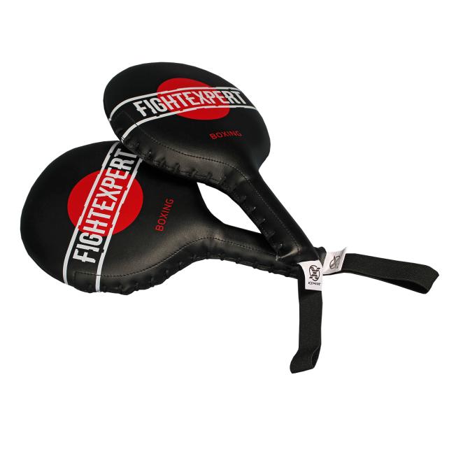 Лапы-ракетки Fight Expert Boxing MF - Black | Фото 1
