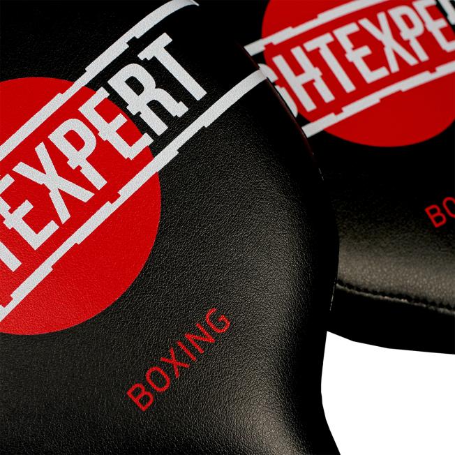 Лапы-ракетки Fight Expert Boxing MF - Black | Фото 3