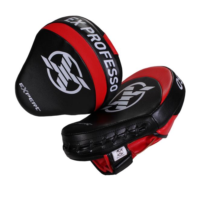 Тренерские лапы Fight Expert 07 (CMKS-07) - Черный/Красный | Фото 1