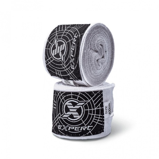 Бинты боксерские Fight Expert Profi - White (4m) | Фото 2