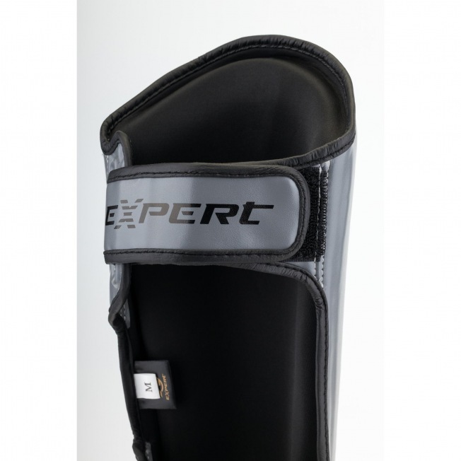 Шингарды Fight Expert Boxing - Черный/Серый | Фото 1