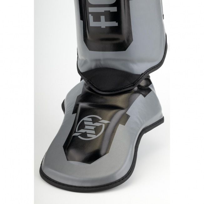 Шингарды Fight Expert Boxing - Черный/Серый | Фото 2