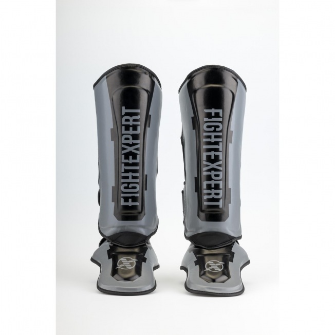 Шингарды Fight Expert Boxing - Черный/Серый | Фото 4